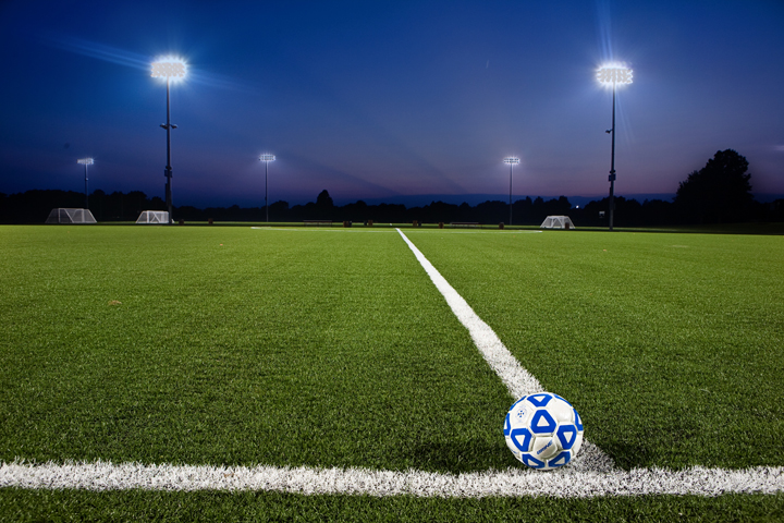 Grama sintética esportiva profissional