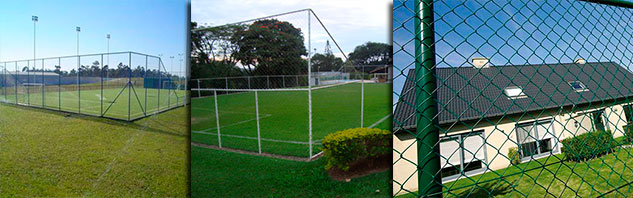 Alambrado proteção telas